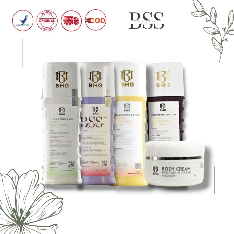 BMG LOTION ORI BMG BODY LOTION PEMUTIH BADAN BPOM