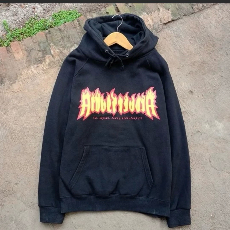 Acover Flame Pullover Hoodie