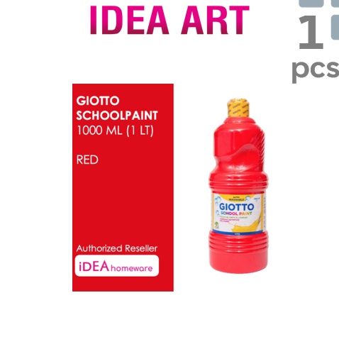 

Hemat Giotto School Paint Red Merah 1 ml Cat Air Poster Lukis Washable 1 L