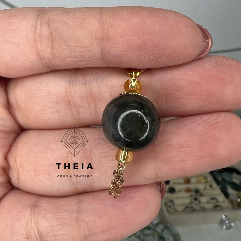 liontin pendant wuji giok jade jadeite