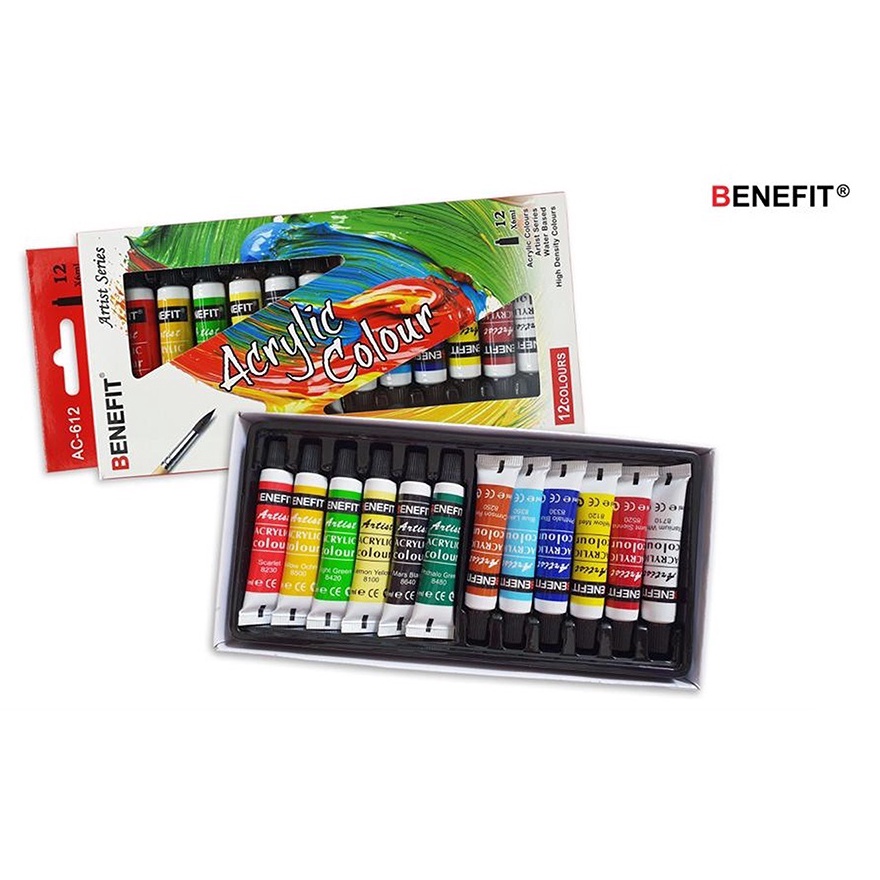 

berkualitas BENEFIT acrylic colorcat acrylic akrilik 12clr x 6ML