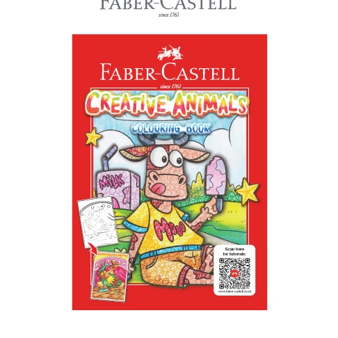 

Langka FaberCastell Buku Mewarnai Anak Creative Colouring Book