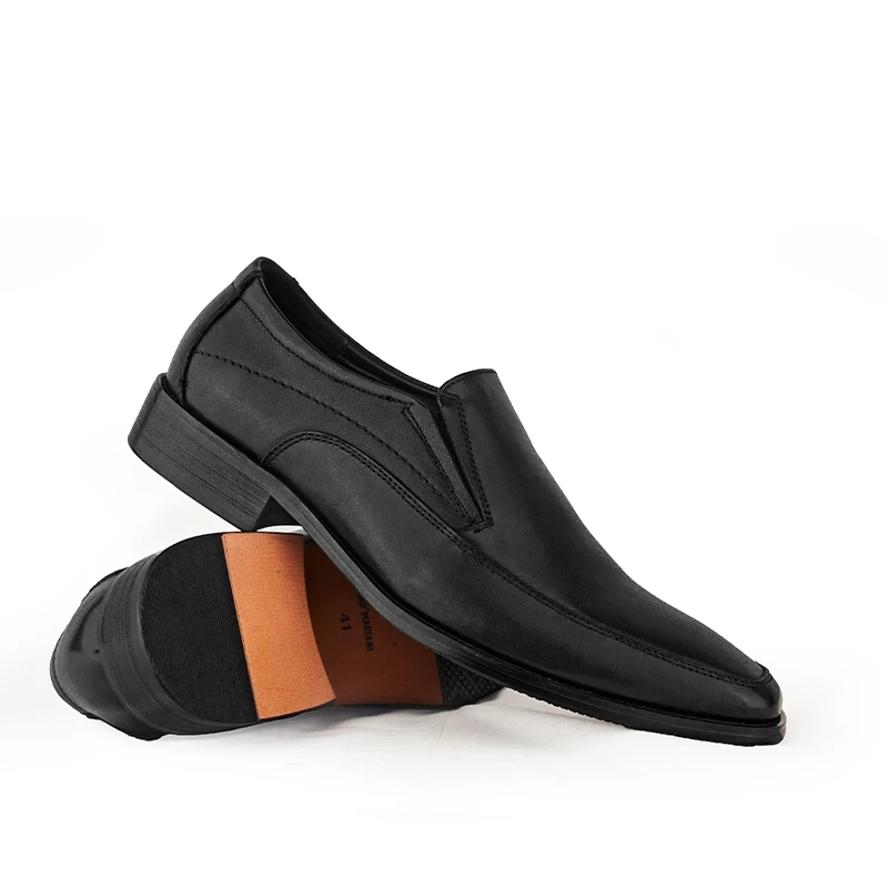 Gino Mariani Gaines Hitam Sepatu Formal Pria