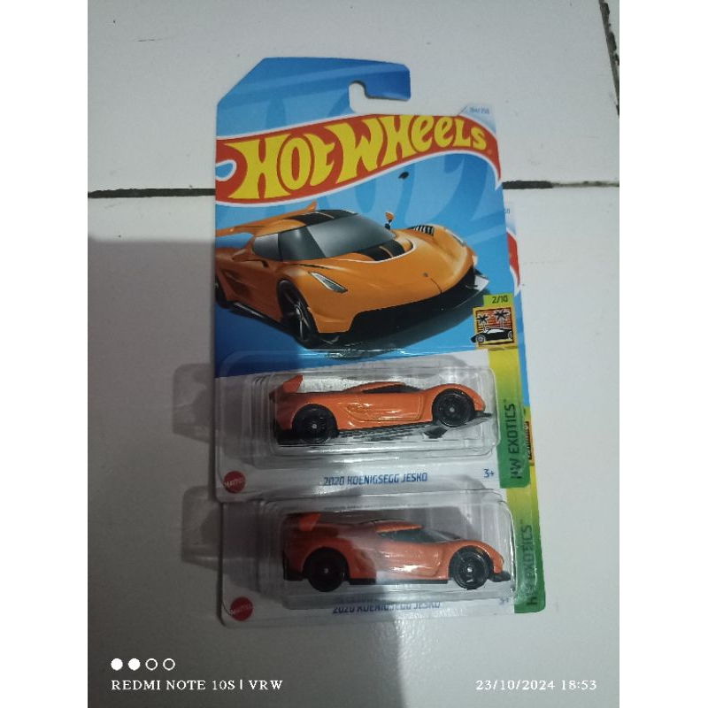 Hotwheels Koenigsegg Jesko Orange