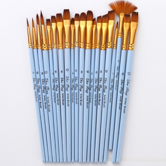 

KI3 Nylon Brush 4PC Face Painting Tool Beauty Tools Acrylic painting by number