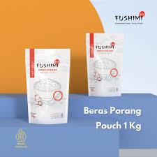 

FUSHIMI BERAS PORANG MURAH kemsan Pouch1 kg FREE TEPUNG PORANG 100gr- Shirataki / Konjac Rice