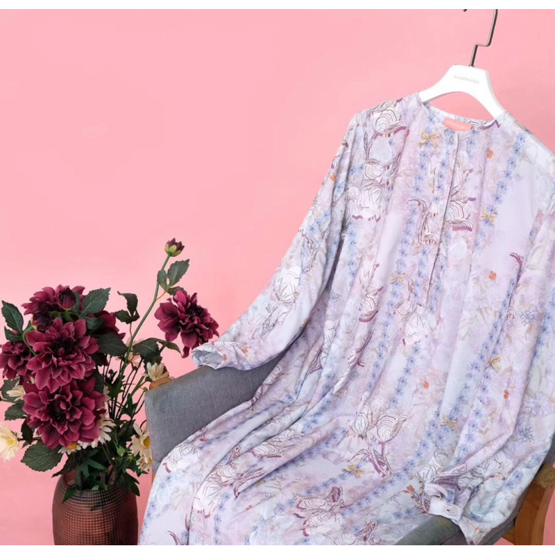 Ring Dress Riamiranda Jemari RM Pre Fall 2024 Gamis Ria Miranda Abaya RM Kaftan Wanita