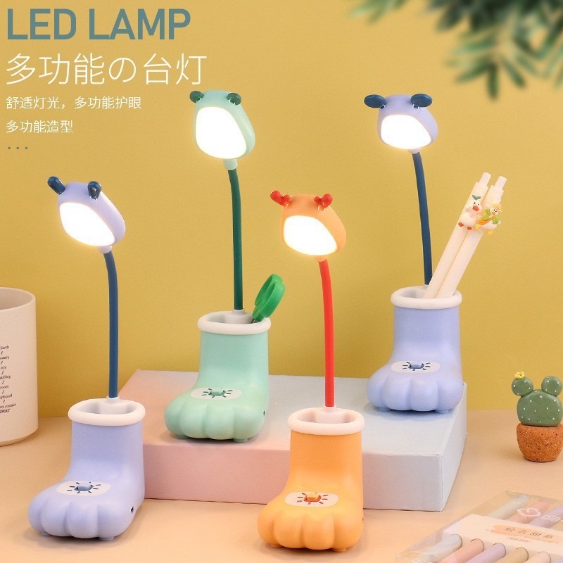 [ HIJAU ] LAMPU BELAJAR BACA MEJA MOTIF SEPATU / LAMPU HIAS MEJA BELAJAR MOTIF SEPATU