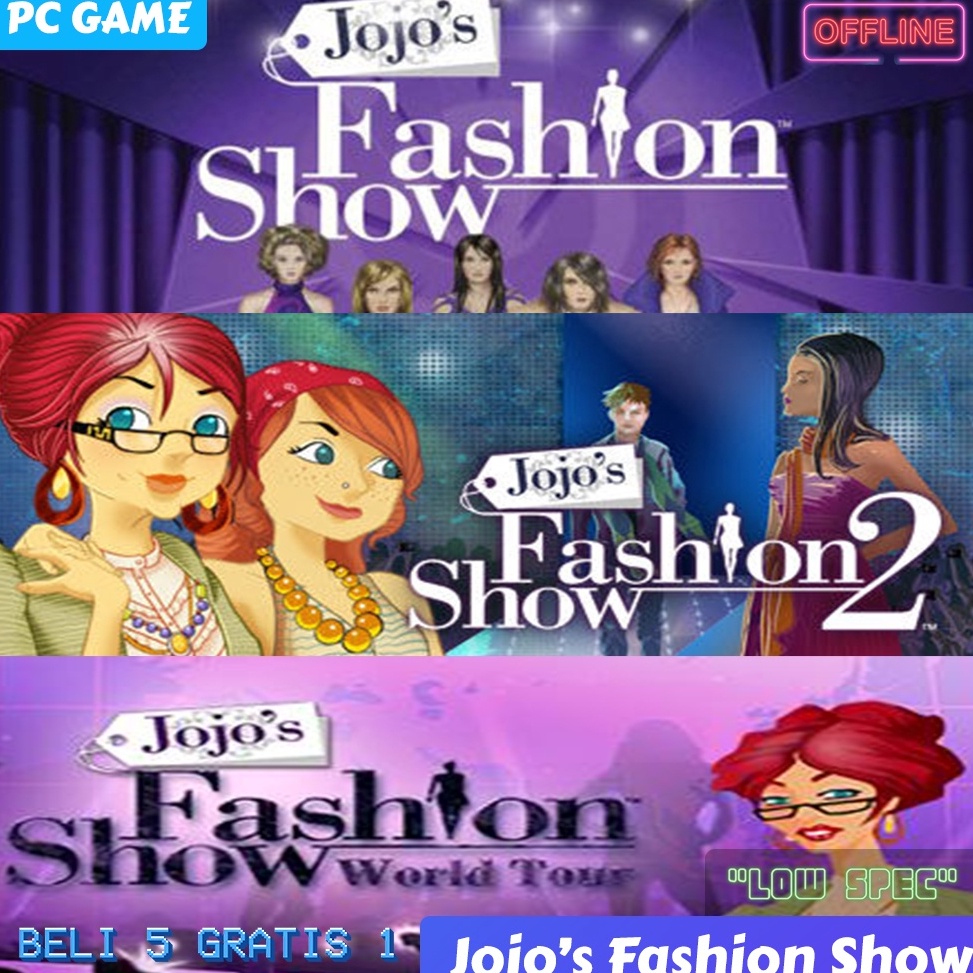 Jojos Fashion Show Lengkap  Koleksi Jojo Fashion Show  Game PC