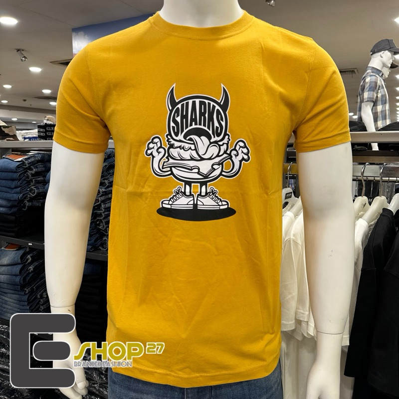 kaos pria brand SHARKS - SGB1 R 0811