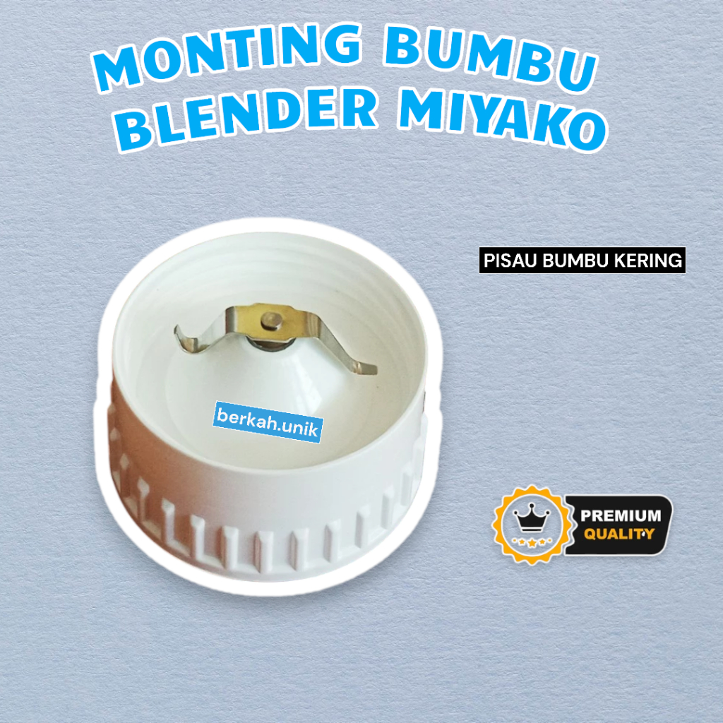 [berkah.unik] Pisau Bumbu kering Blender Miyako - Pisau bumbu kering Blender miyako national Mangkok