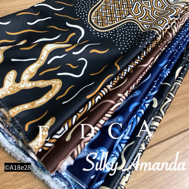 Batik Sutra | Batik Sutera Meteran Premium