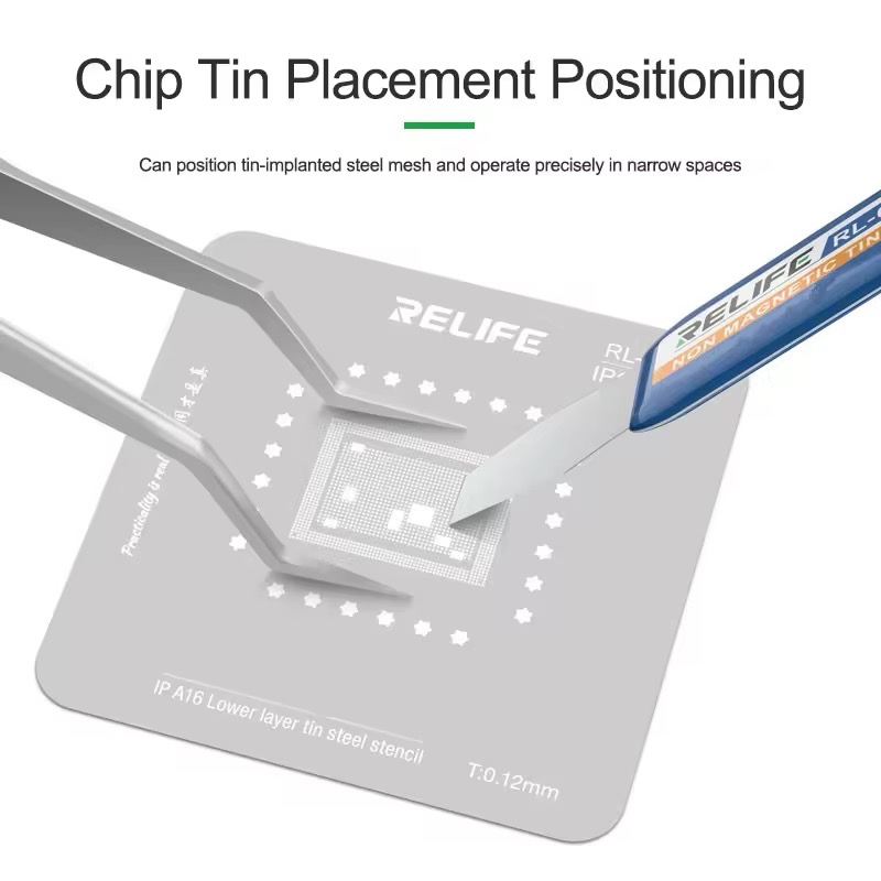 Pinset Metal Cetak Ic Cpu - Tin Planting Position Relife St-20 Original