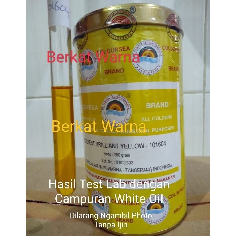 

ART M8Y3 Pewarna Minyak Solvent Brilliant Yellow 1164 Coloursea Powder
