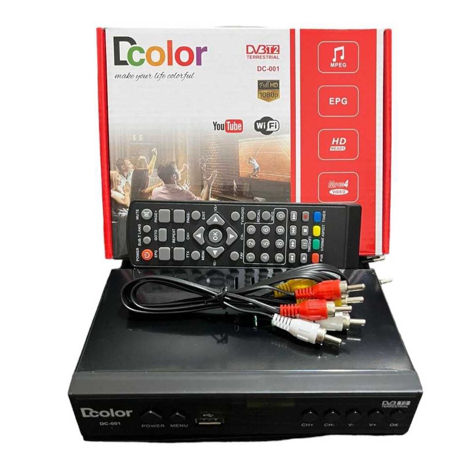 STB DVBT2C SET TOP BOX TV Digital T2c
