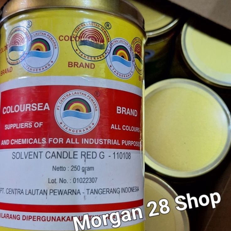

KI3 Pewarna Minyak Coloursea Solent Candle Red G 111