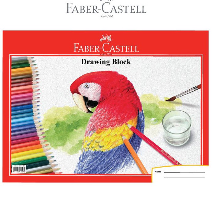 

KI3 Faber Castell Drawing Book A4 Buku Gambar A4
