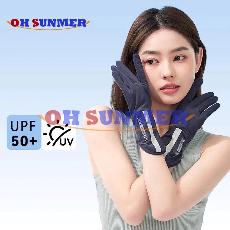 Sedia Oh Sunmer Sarung Tangan Anti Uv Sarung Tangan Motor Sarung Tangan Wanita Sarung Tangan Motor A