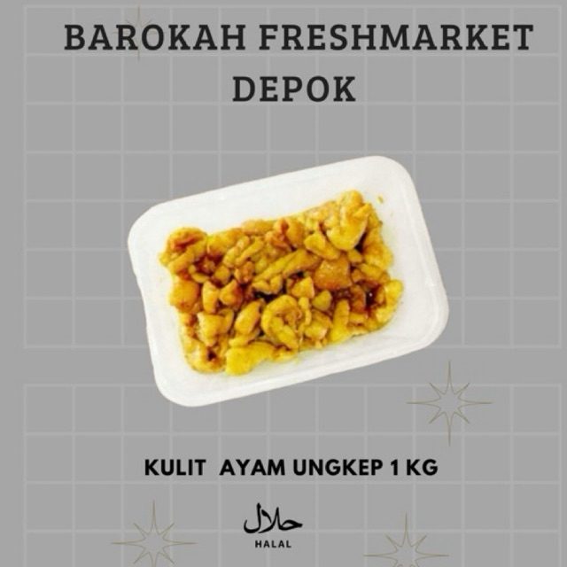 

Kulit Ayam Ungkep 1 Kg