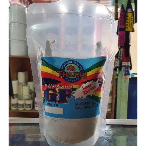 

Langka plastisol putih gf 1 kg