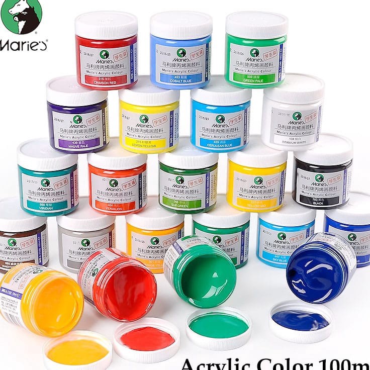 

KF7 cat acrylicacrylic akrilik paint maries 1ml