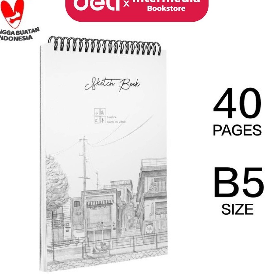 

FG2 Deli Buku Gambar 73628 Sketsa Size B5 Vertikal 4 halaman