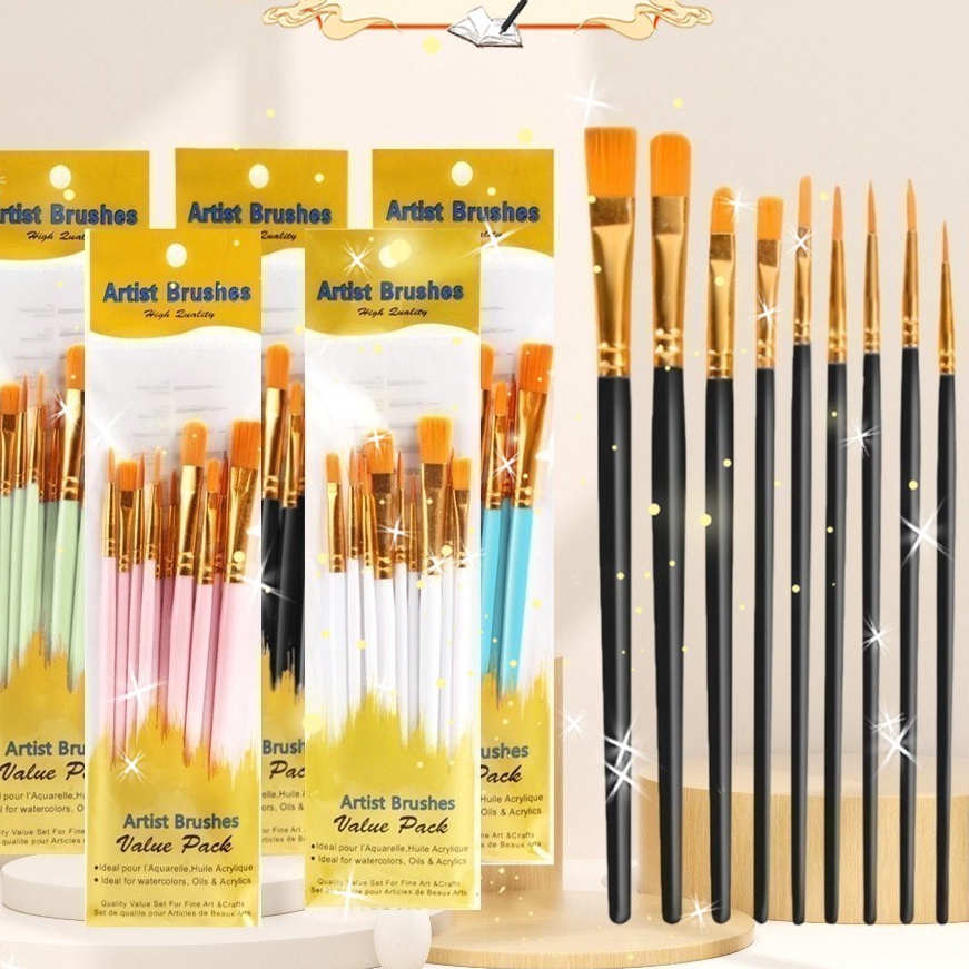 

KF7 MOKA PAINT BRUSH 1SET ISI 1 KUAS LUKIS ISI 1PCS 1SET KUAS LUKIS BERBEDA BENTUK MKS5