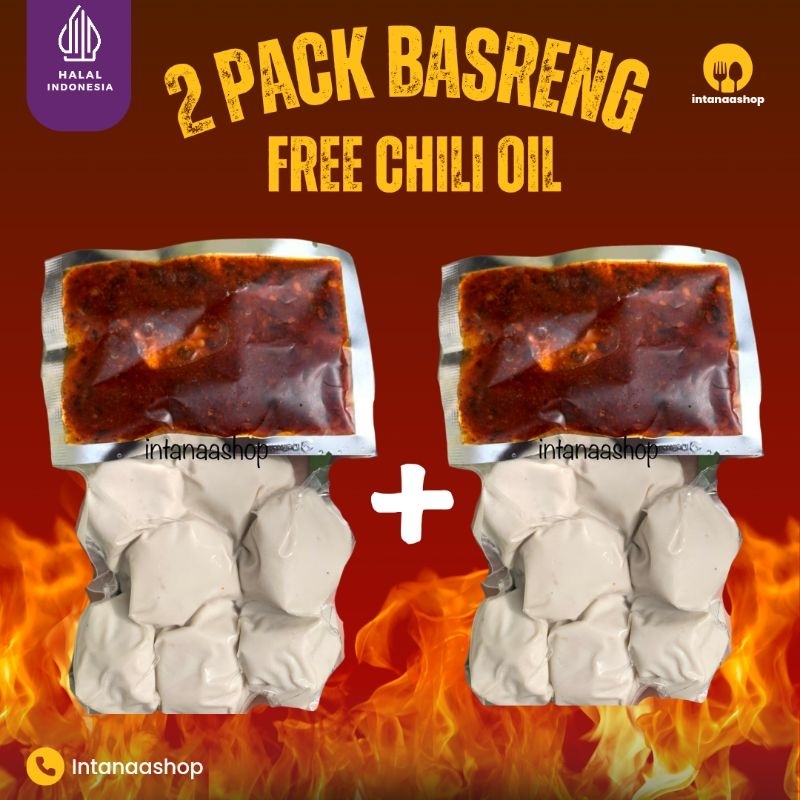

PAKET BUNDLING BASRENG VIRAL PLUS CHILI OIL 2 PACK