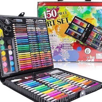 

Wah Pensil Warna Art Set Full Crayon 15 Pcs Anak Alat Seni Lukis Gambar