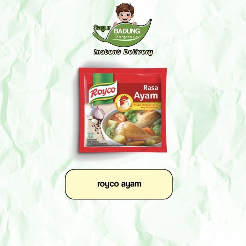 

Royco ayam All varian _ sayur instan Badung