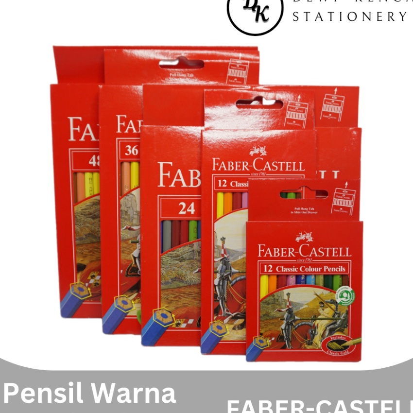 

KI3 Pensil Warna FaberCastell Classic Colour Pencil