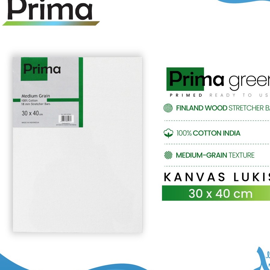 

FG2 BUY 4 GET Disc 25 Prima Green 3x4cm Cotton Canvas