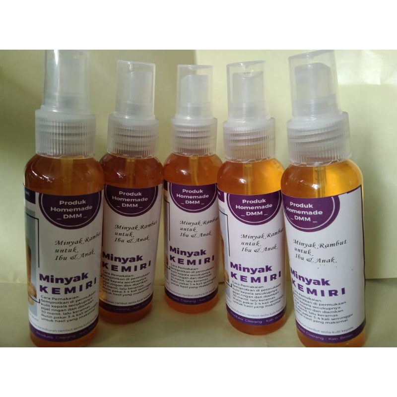 Minyak kemiri murni 100%