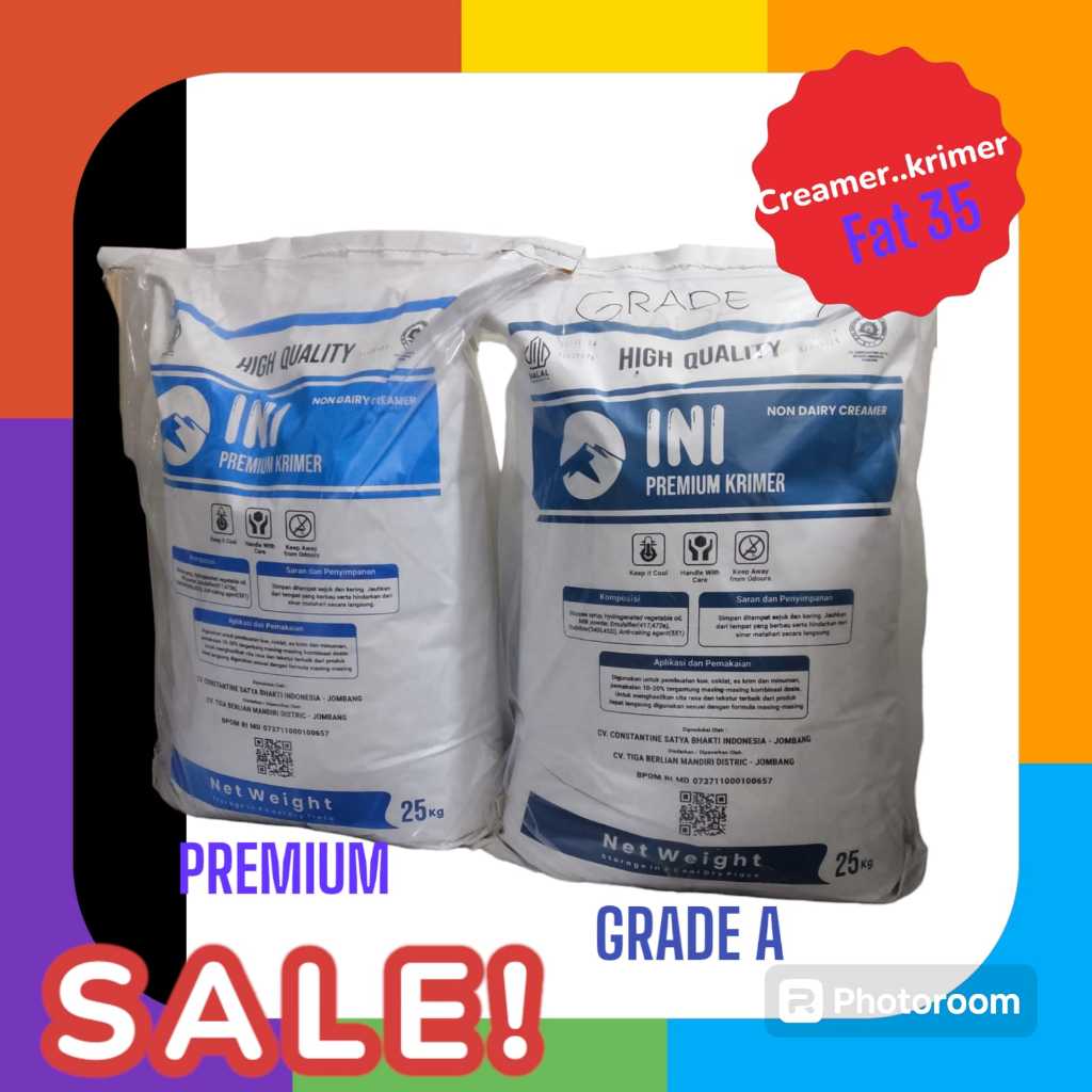 

INI PREMIUM KRIMER BUBUK /SAK