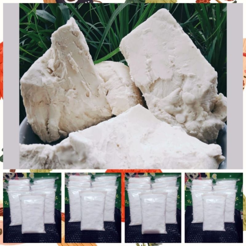 

Sagu basah asli sagu rumbia kapurung sinonggi papeda 1kg