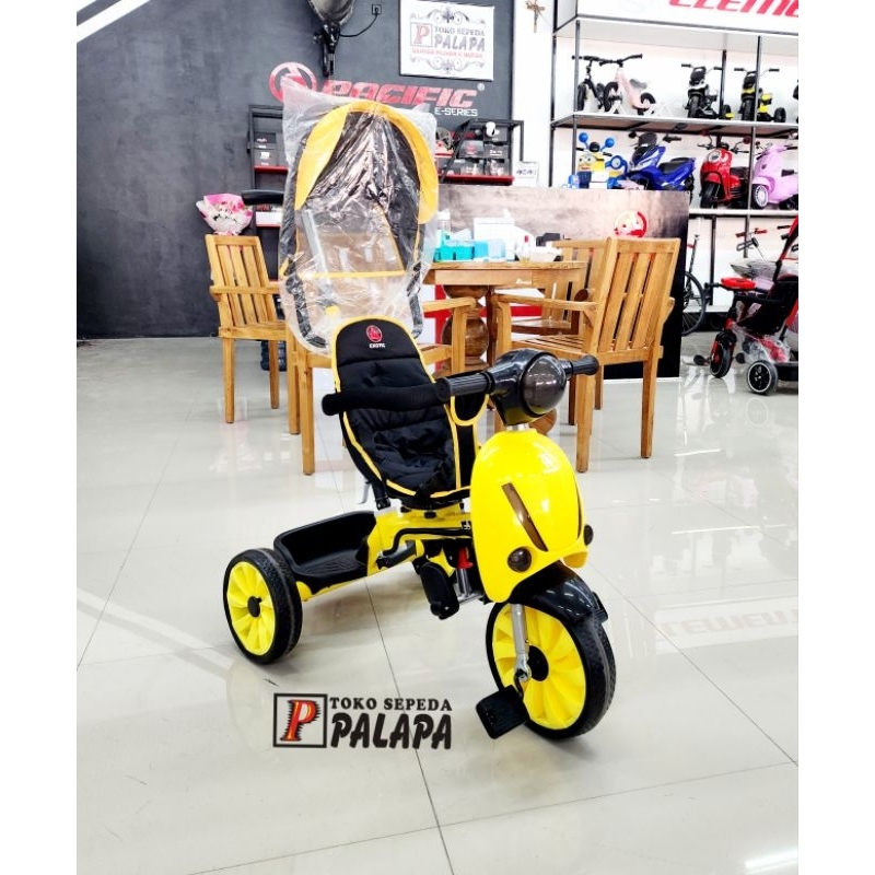 SEPEDA ANAK Roda Tiga 3 Tricycle Exotic ET - 2251 BABY STROLLER
