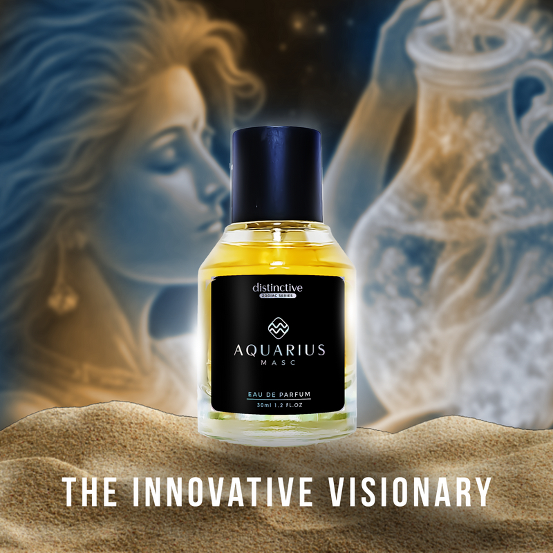 DISTINCTIVE - Parfum Pria Zodiak  AQUARIUS Masculine