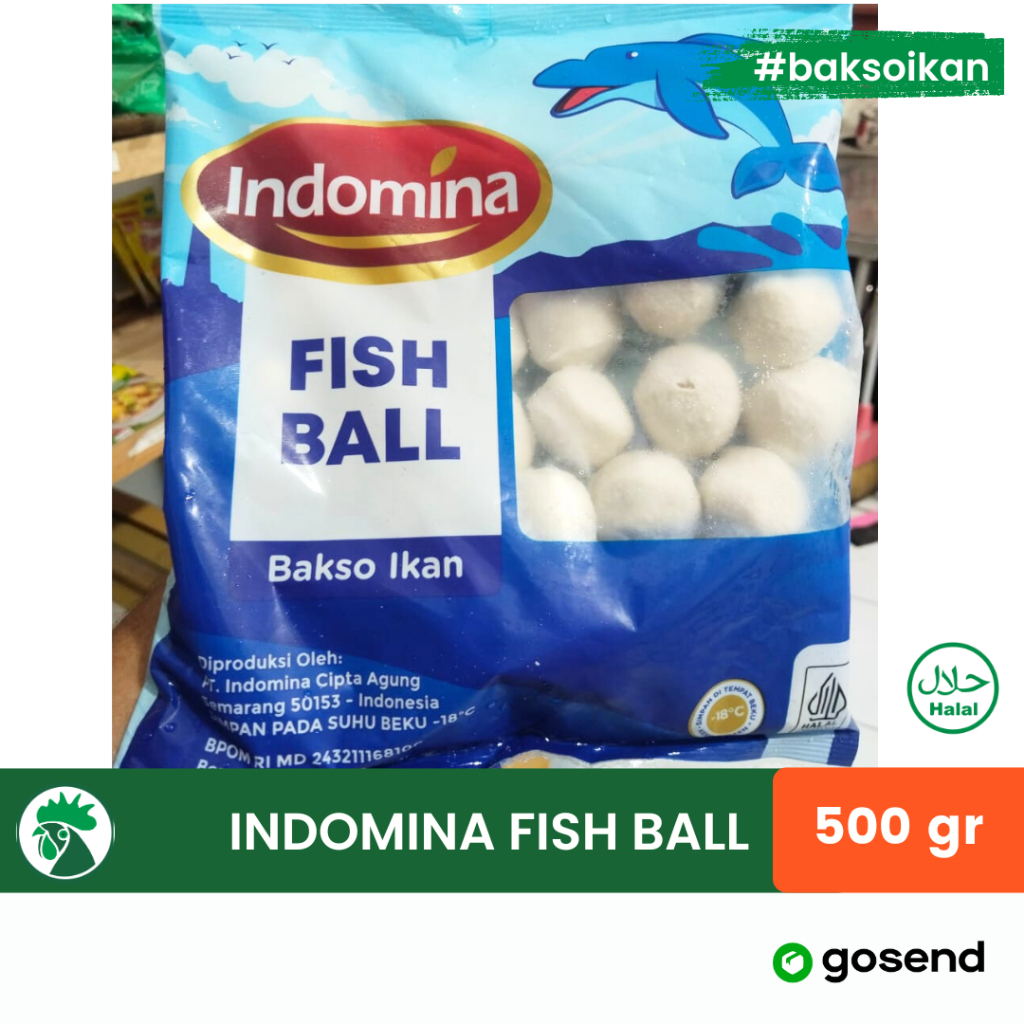 

Indomina Bakso Ikan | Indomina Fish Ball 500gr