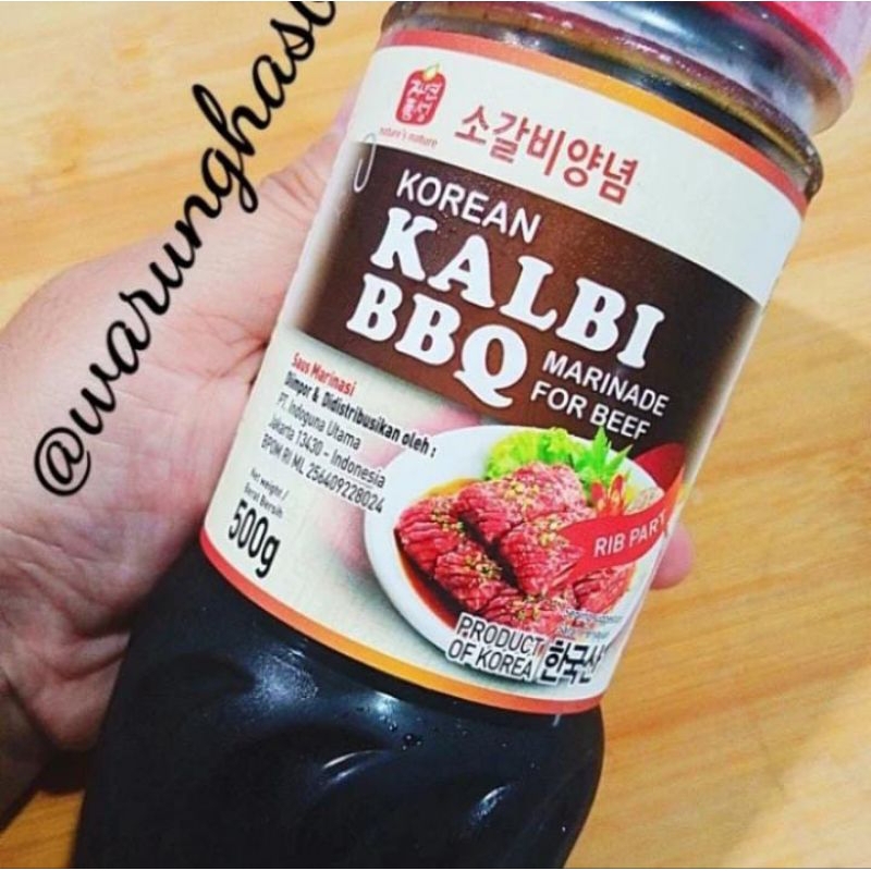 

JINSUNG korean KALBI barbeque