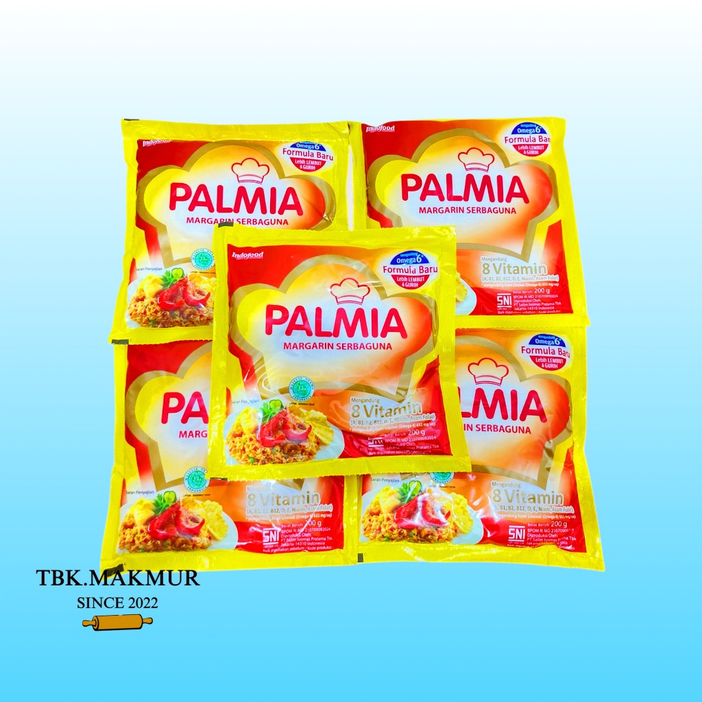 

Palmia Margarin Serbaguna Indofood 200Gr | Mengandung Omega 6