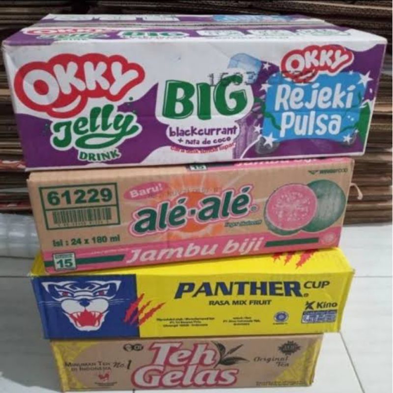 

dus bekas minuman layak pakai