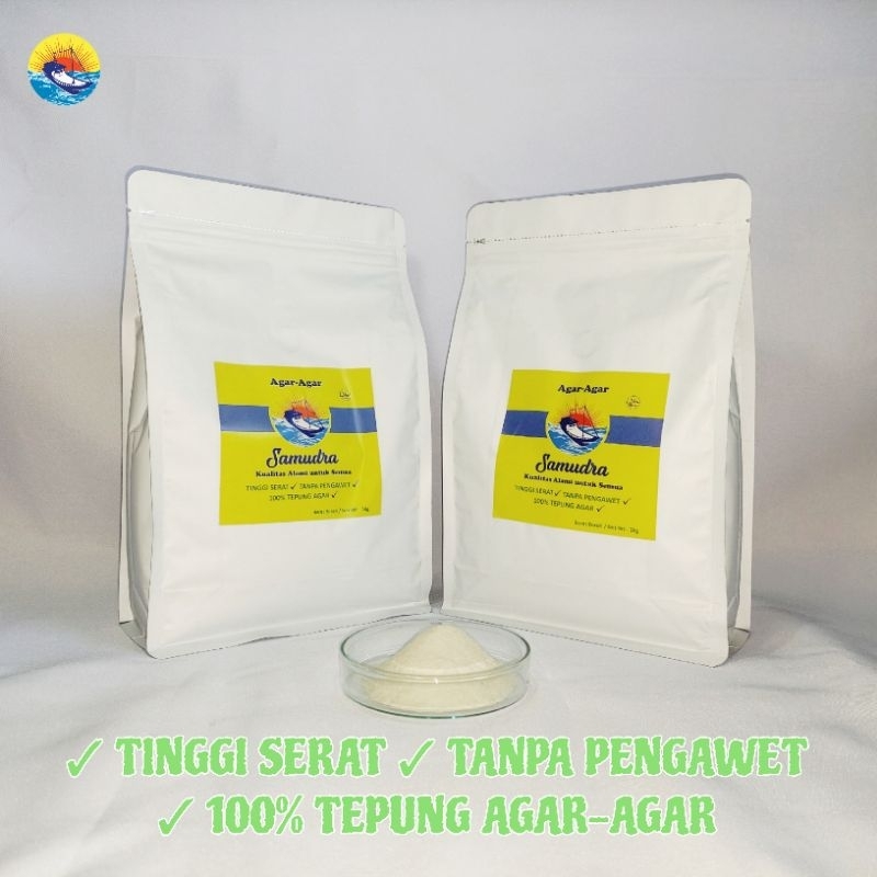 

Tepung Agar-agar Samudra Kemasan 1 kg