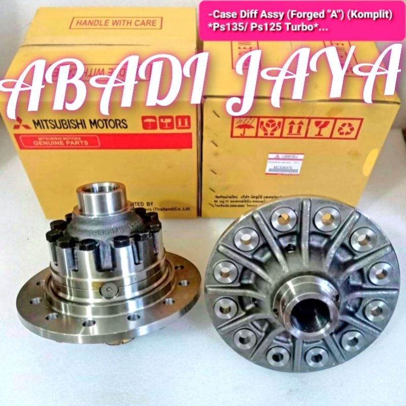 TENGKORAK GARDAN CASE DIFF KOMPLIT CANTER 125PS FORGING ORIGINAL