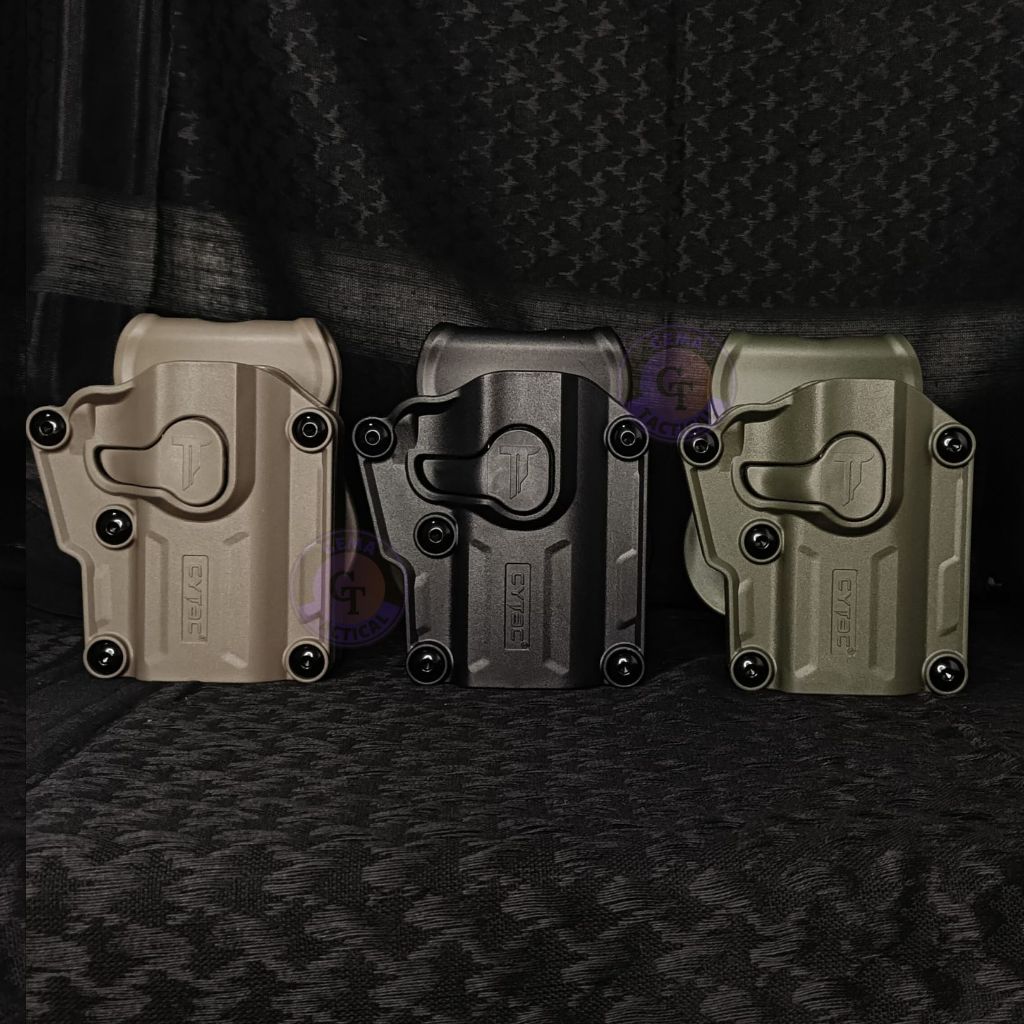 Holster cytac mega-fit holster universal Gen 1 Slip / Holster cytac pinggang Slip / Holster universa