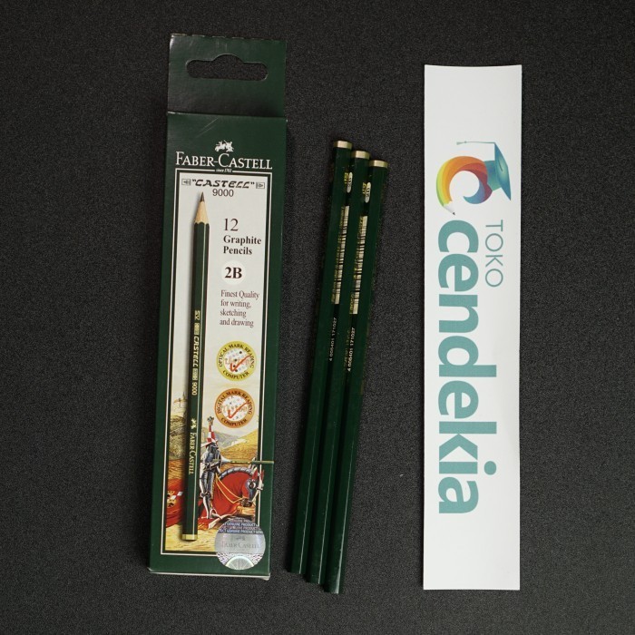 

Pensil 2B FABER CASTELL 9000