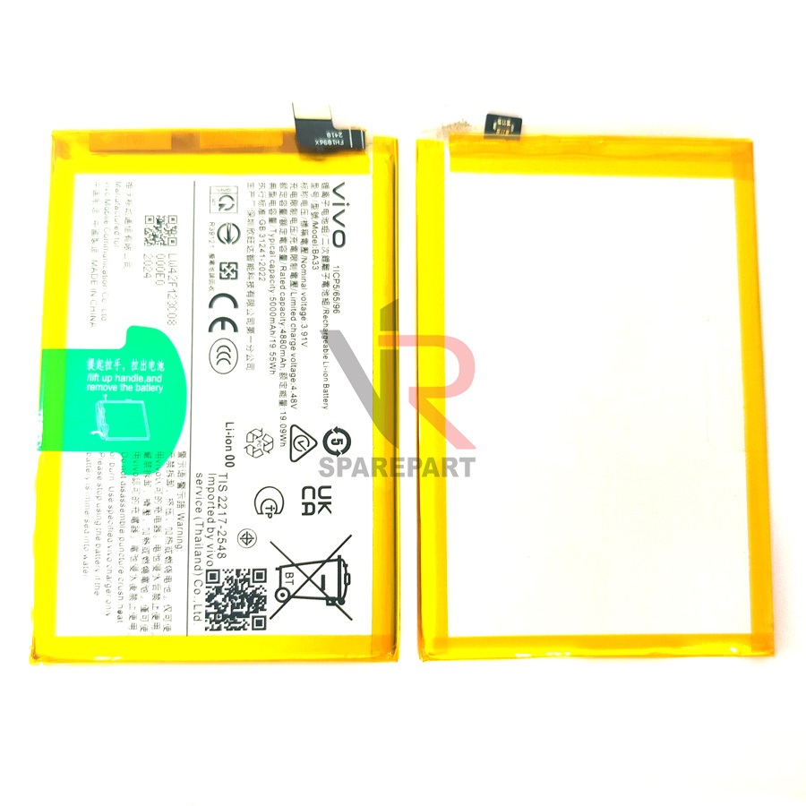 BATERAI VIVO Y03 / BA-33 BATRE BATTERY