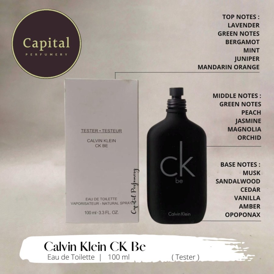 Parfum Original CK Be 100 ml tester