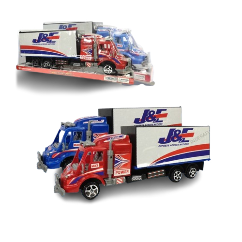 Mainan Anak Mobil Truk Besar Kontainer Wingbox Expedisi 9580