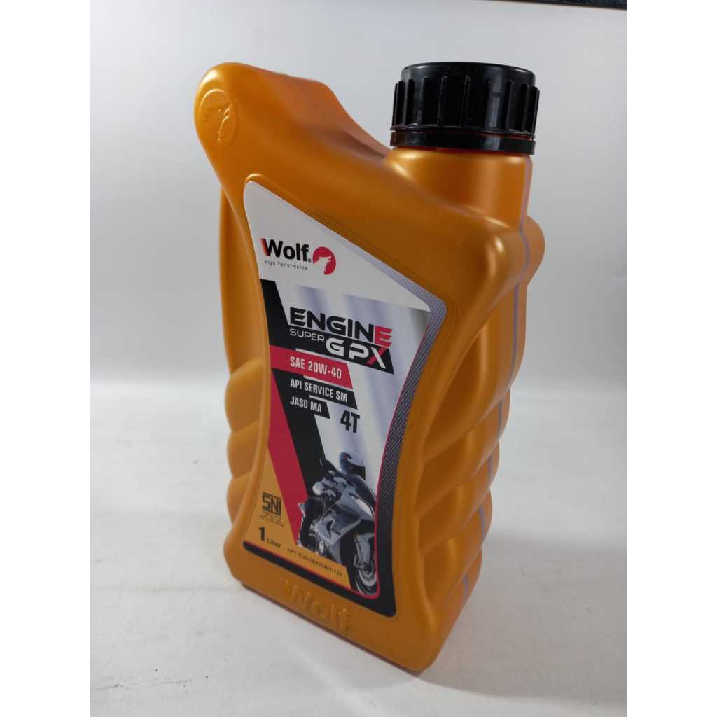 OLI WOLF 4 TAK 1L OLI 4TAK WOLF 1000 ML 20W-40 SUPER GPX WOLF 1 LITER