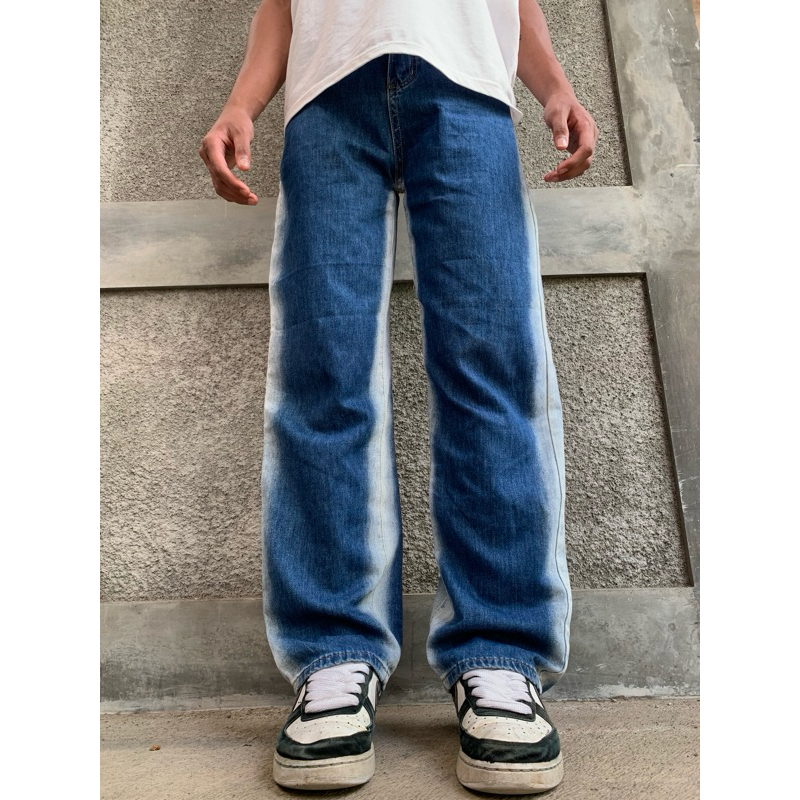 baggy jeans blue